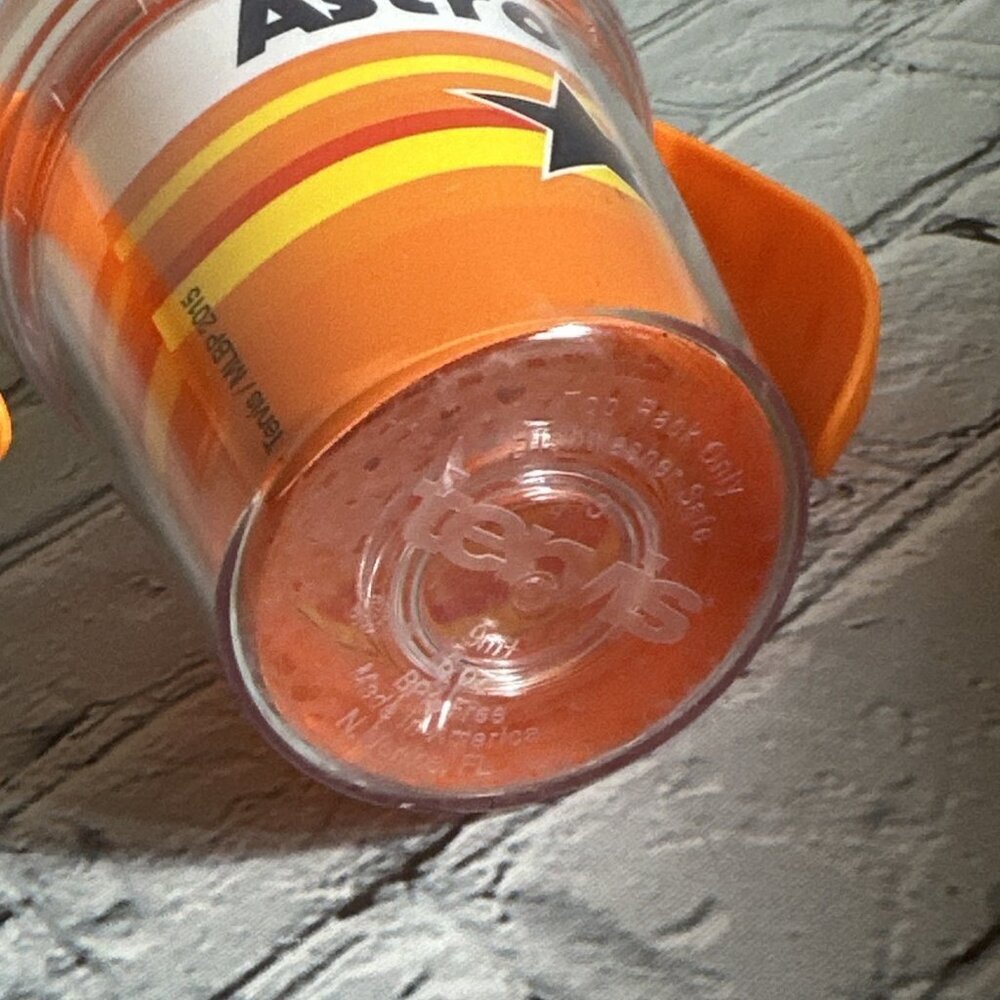 Tervis MLB My First Tervis Sippy Cup 6 oz Houston Astros BPA Free 9M+ - Picture 7 of 10